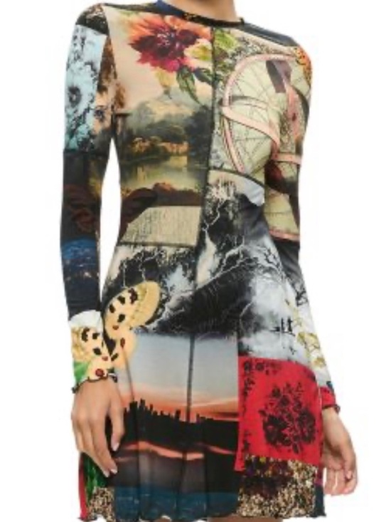 Alice + Olivia Dresses & Skirts - Alice & Olivia Eco-Fusion Paneled Delora Mini Dress NWT Sz 6